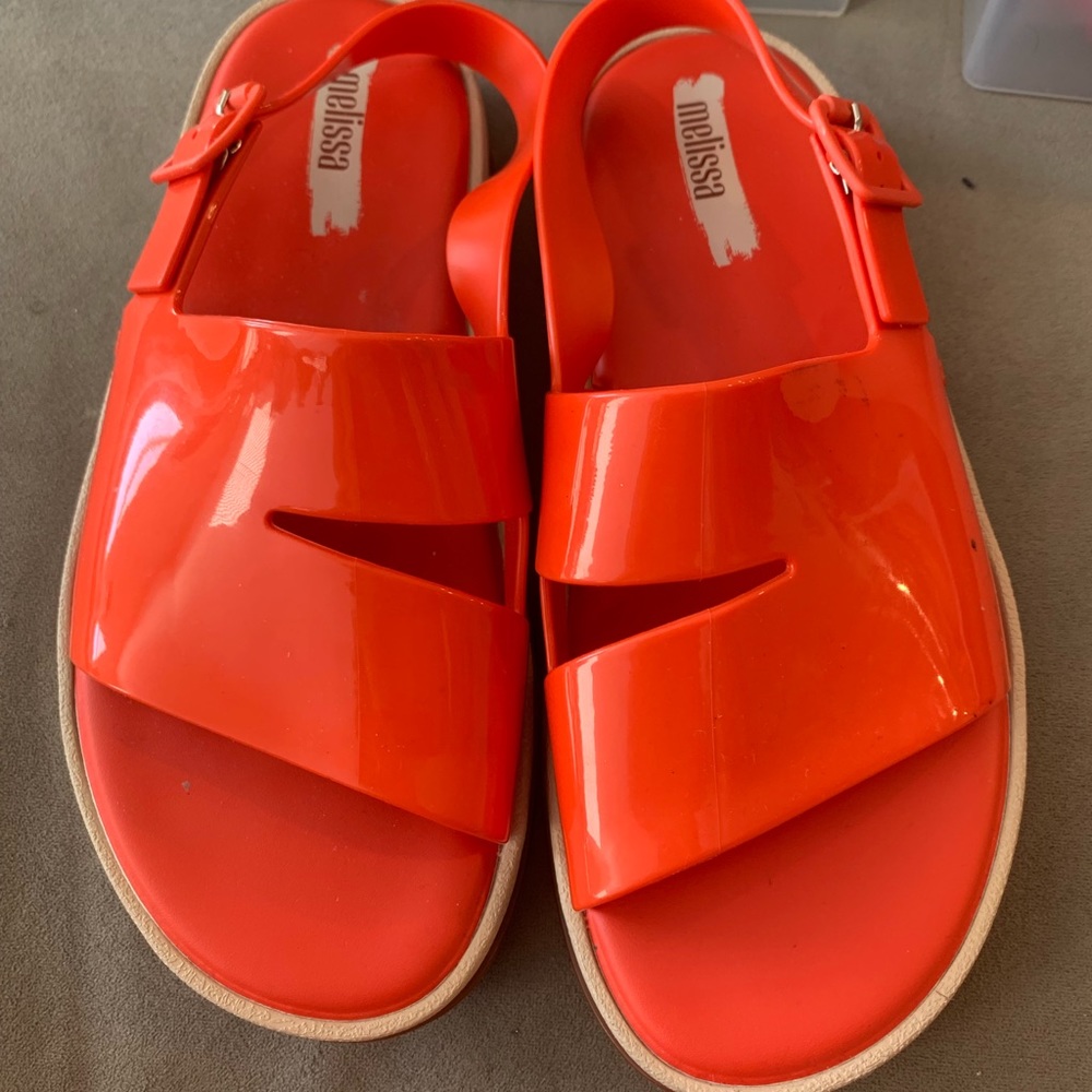 Adorable Melissa flatform shoes